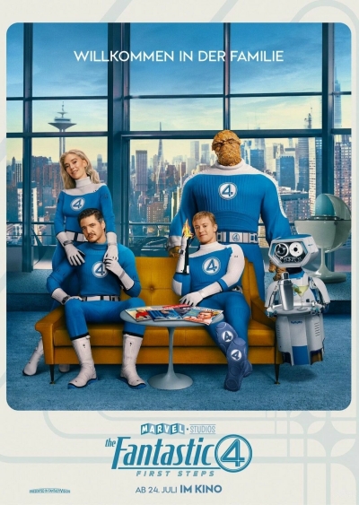 Filmplakat: VVK: &#034;The Fantastic Four: First Steps&#034;