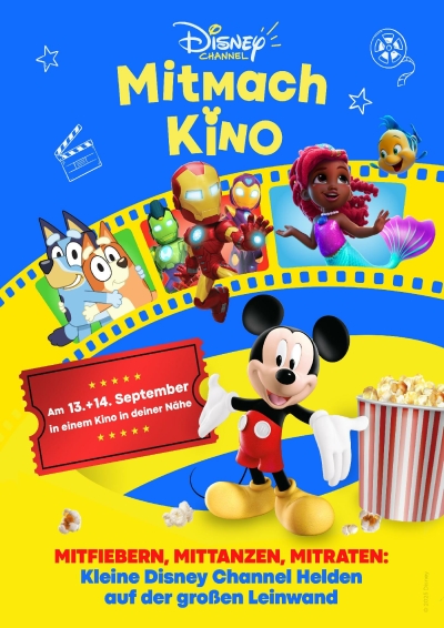 Filmplakat: Disney Channel Mitmachkino September 2025