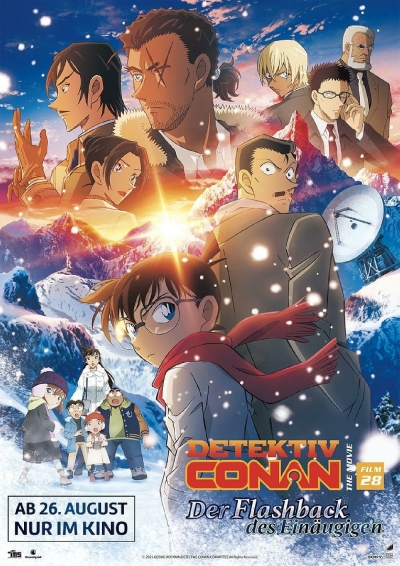 Filmplakat: Anime Night: 'Detektiv Conan Film 28: Der Flashback des Einäugigen'