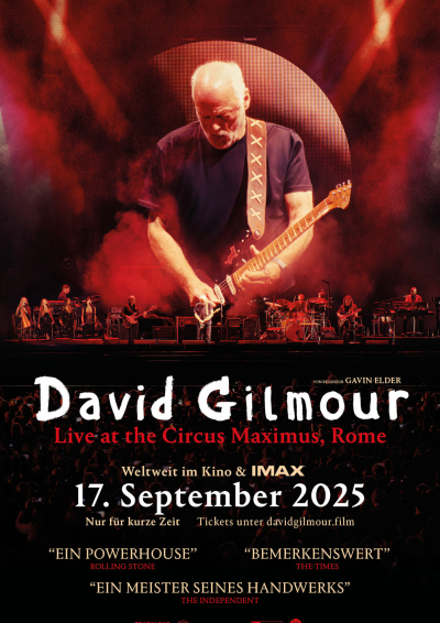 Filmplakat: David Gilmour Live at the Circus Maximus, Rome