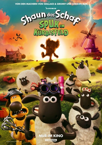 Filmplakat: Kids Preview: 'Shaun das Schaf - Spuk im Kürbisfeld'