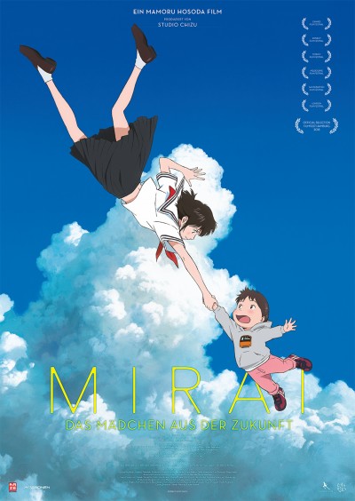 Filmplakat: Anime Night: Mirai - Das Mädchen aus der Zukunft